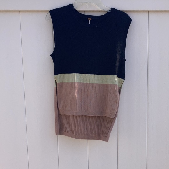 free people knit blouse - Picture 2 of 11